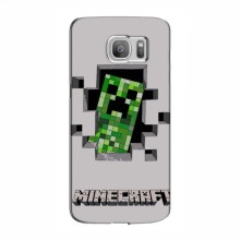 Чехол Майнкрафт для Samsung S7 Еdge, G935 (AlphaPrint) Minecraft Персонаж Майнкрафт - купить на Floy.com.ua