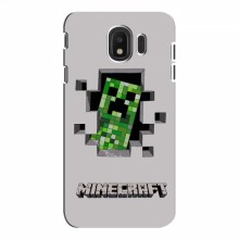 Чехол Майнкрафт для Samsung J4 2018 (AlphaPrint) Minecraft Персонаж Майнкрафт - купить на Floy.com.ua