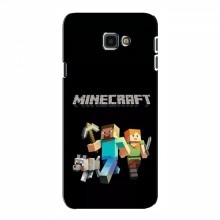 Чехол Майнкрафт для Samsung J4+, J4 Plus (AlphaPrint) Minecraft Герои Майнкрафт - купить на Floy.com.ua