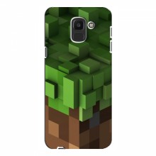Чехол Майнкрафт для Samsung J6 2018 (AlphaPrint) Minecraft Текстура Minecraft - купить на Floy.com.ua