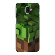 Чехол Майнкрафт для Samsung J6 Plus, J6 Плюс 2018 (J610) (AlphaPrint) Minecraft Текстура Minecraft - купить на Floy.com.ua
