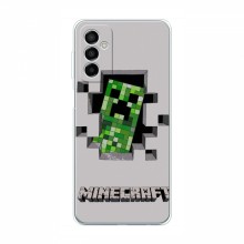 Чехол Майнкрафт для Самсунг М23 (5G) (AlphaPrint) Minecraft Персонаж Майнкрафт - купить на Floy.com.ua