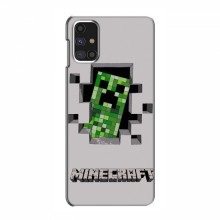 Чехол Майнкрафт для Самсунг М31с (AlphaPrint) Minecraft