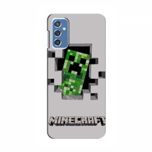 Чехол Майнкрафт для Самсунг М52 (5G) (AlphaPrint) Minecraft