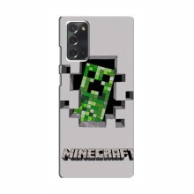Чехол Майнкрафт для Самсунг Галакси Нот 20 (AlphaPrint) Minecraft Персонаж Майнкрафт - купить на Floy.com.ua