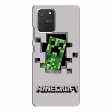 Чехол Майнкрафт для Самсунг С10 Лайт (AlphaPrint) Minecraft Персонаж Майнкрафт - купить на Floy.com.ua
