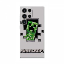Чехол Майнкрафт для Самсунг С23 Ультра (AlphaPrint) Minecraft Персонаж Майнкрафт - купить на Floy.com.ua