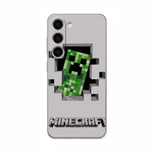 Чехол Майнкрафт для Самсунг С24 Плюс (AlphaPrint) Minecraft Персонаж Майнкрафт - купить на Floy.com.ua