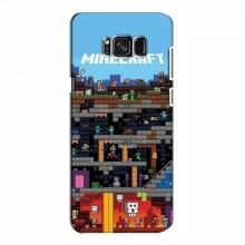 Чехол Майнкрафт для Samsung S8, Galaxy S8, G950 (AlphaPrint) Minecraft