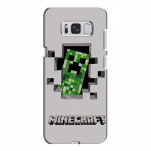 Чехол Майнкрафт для Samsung S8 Plus, Galaxy S8+, S8 Плюс G955 (AlphaPrint) Minecraft