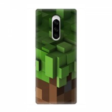 Чехол Майнкрафт для Сони Хпериа 1 (AlphaPrint) Minecraft Текстура Minecraft - купить на Floy.com.ua