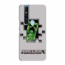 Чехол Майнкрафт для Техно Камон 15 Про (AlphaPrint) Minecraft Персонаж Майнкрафт - купить на Floy.com.ua