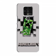 Чехол Майнкрафт для Техно Камон 16 (AlphaPrint) Minecraft Персонаж Майнкрафт - купить на Floy.com.ua