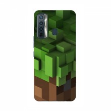 Чехол Майнкрафт для Техно Камон 17 (AlphaPrint) Minecraft Текстура Minecraft - купить на Floy.com.ua