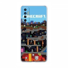 Чехол Майнкрафт для Техно Камон 17п (AlphaPrint) Minecraft - купить на Floy.com.ua