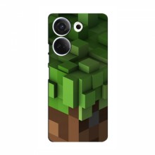 Чехол Майнкрафт для ТЕХНО Камон 20 (AlphaPrint) Minecraft Текстура Minecraft - купить на Floy.com.ua