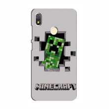 Чехол Майнкрафт для Техно Поп 3 (AlphaPrint) Minecraft Персонаж Майнкрафт - купить на Floy.com.ua