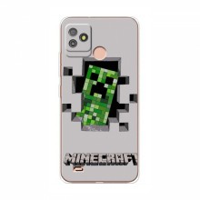 Чехол Майнкрафт для Техно Поп 5 Го (AlphaPrint) Minecraft Персонаж Майнкрафт - купить на Floy.com.ua