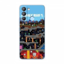 Чехол Майнкрафт для Техно Поп 5 ЛТЕ (AlphaPrint) Minecraft - купить на Floy.com.ua