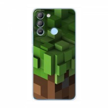 Чехол Майнкрафт для Техно Поп 5 ЛТЕ (AlphaPrint) Minecraft