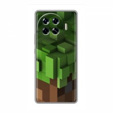 Чехол Майнкрафт для Техно Спарк 20 Про Плюс (AlphaPrint) Minecraft Текстура Minecraft - купить на Floy.com.ua