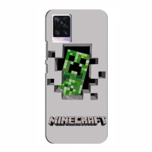 Чехол Майнкрафт для Виво В20 (AlphaPrint) Minecraft Персонаж Майнкрафт - купить на Floy.com.ua