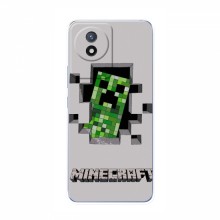 Чехол Майнкрафт для Виво У02 (AlphaPrint) Minecraft Персонаж Майнкрафт - купить на Floy.com.ua