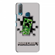 Чехол Майнкрафт для Виво у15 (AlphaPrint) Minecraft Персонаж Майнкрафт - купить на Floy.com.ua