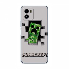 Чехол Майнкрафт для Виво у15с (AlphaPrint) Minecraft Персонаж Майнкрафт - купить на Floy.com.ua
