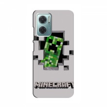 Чехол Майнкрафт для Редми Ноут 11Е (AlphaPrint) Minecraft Персонаж Майнкрафт - купить на Floy.com.ua