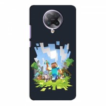 Чехол Майнкрафт для Xiaomi Poco F2 Pro (AlphaPrint) Minecraft minecraft - купить на Floy.com.ua