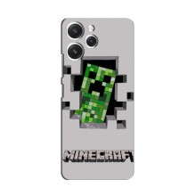 Чехол Майнкрафт для ПОКО М6 Про (5G) (AlphaPrint) Minecraft
