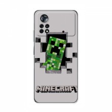 Чехол Майнкрафт для Поко X4 Про (5G) (AlphaPrint) Minecraft Персонаж Майнкрафт - купить на Floy.com.ua