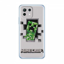 Чехол Майнкрафт для Сяоми 11Т Лайт 5G (AlphaPrint) Minecraft Персонаж Майнкрафт - купить на Floy.com.ua