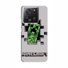 Чехол Майнкрафт для Сяоми 13Т Про (AlphaPrint) Minecraft