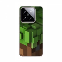 Чехол Майнкрафт для Сяоми 14 (AlphaPrint) Minecraft Текстура Minecraft - купить на Floy.com.ua