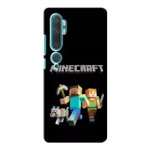 Чехол Майнкрафт для Xiaomi Mi 10 (AlphaPrint) Minecraft Герои Майнкрафт - купить на Floy.com.ua