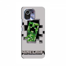 Чехол Майнкрафт для Сяоми 11 Лайт (AlphaPrint) Minecraft