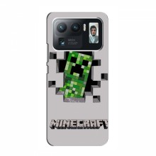 Чехол Майнкрафт для Xiaomi Mi 11 Ultra (AlphaPrint) Minecraft Персонаж Майнкрафт - купить на Floy.com.ua