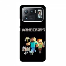 Чехол Майнкрафт для Xiaomi Mi 11 Ultra (AlphaPrint) Minecraft Герои Майнкрафт - купить на Floy.com.ua