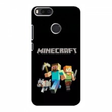 Чехол Майнкрафт для Xiaomi Mi A1 / Mi 5X (AlphaPrint) Minecraft Герои Майнкрафт - купить на Floy.com.ua