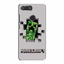 Чехол Майнкрафт для Xiaomi Mi8 Lite (AlphaPrint) Minecraft Персонаж Майнкрафт - купить на Floy.com.ua
