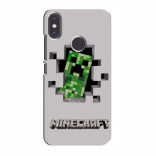 Чехол Майнкрафт для Xiaomi Mi A2 (AlphaPrint) Minecraft