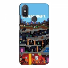 Чехол Майнкрафт для Xiaomi Mi A2 Lite (AlphaPrint) Minecraft - купить на Floy.com.ua