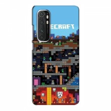 Чехол Майнкрафт для Xiaomi Mi Note 10 Lite (AlphaPrint) Minecraft - купить на Floy.com.ua