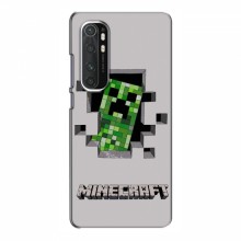 Чехол Майнкрафт для Xiaomi Mi Note 10 Lite (AlphaPrint) Minecraft