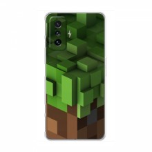 Чехол Майнкрафт для Поко Ф4 GT (AlphaPrint) Minecraft Текстура Minecraft - купить на Floy.com.ua