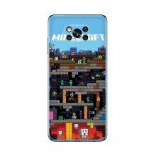 Чехол Майнкрафт для Сяоми Поко X3 (AlphaPrint) Minecraft - купить на Floy.com.ua