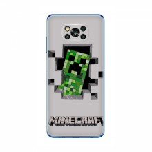 Чехол Майнкрафт для Сяоми Поко X3 (AlphaPrint) Minecraft Персонаж Майнкрафт - купить на Floy.com.ua