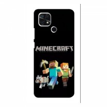 Чехол Майнкрафт для Xiaomi Redmi 10A (AlphaPrint) Minecraft Герои Майнкрафт - купить на Floy.com.ua